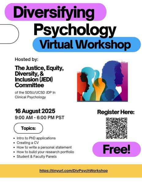 Diverifying Psychology Workshop Flyer