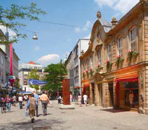 Market Square with Town Hall and St. Mary's Church