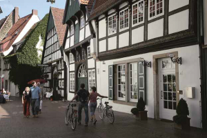 Half timbered houses in the Old Town