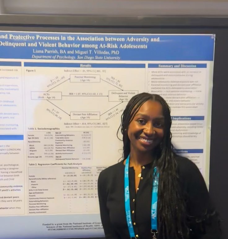 2025 Outstanding Graduating Senior in the College of Sciences – Liana Parrish