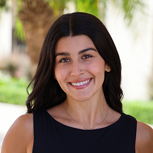 Closeup of Amanda Kellaris